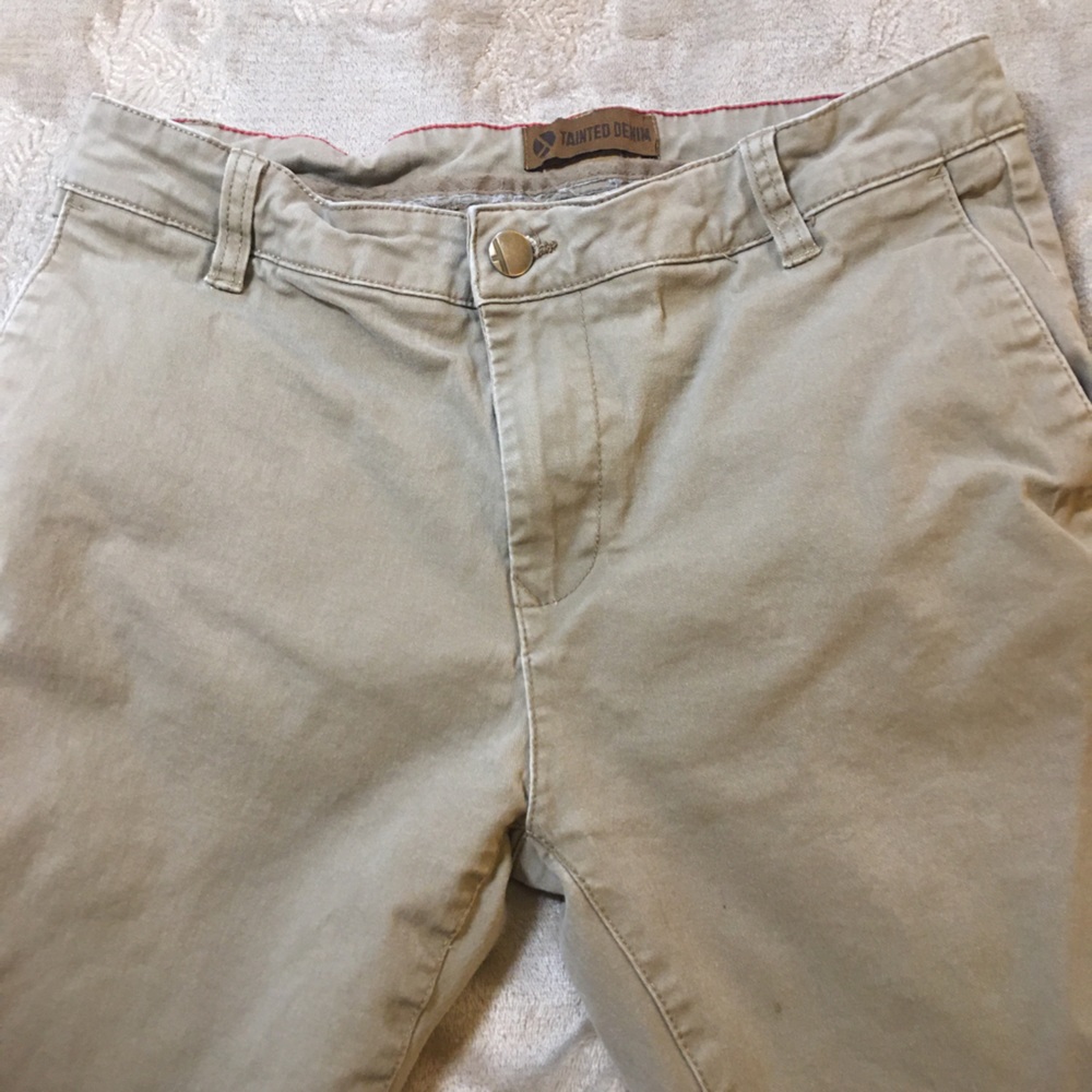 Tainted Denim sand colour jeans Size 30